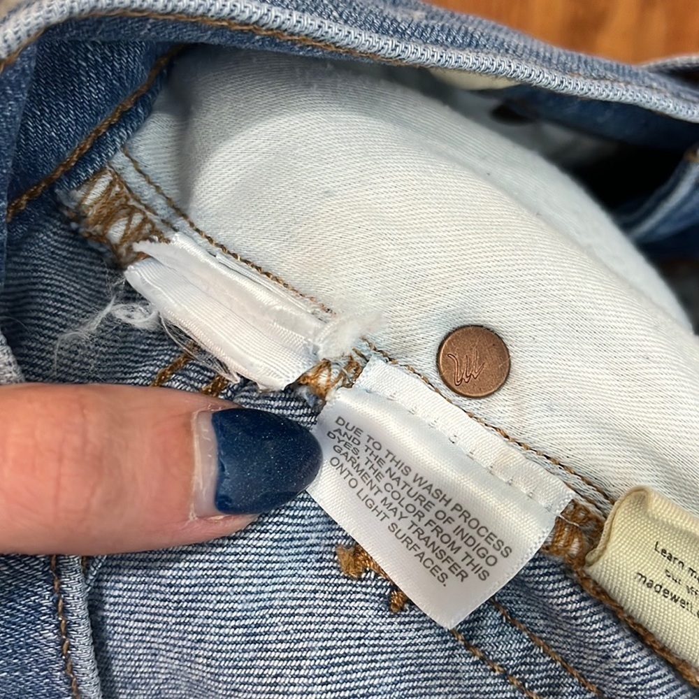 Madewell The Perfect Vintage Jean Size 23 - Picture 11 of 15
